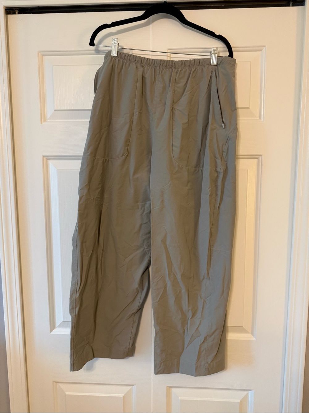 lululemon athletica Relaxed Wide Leg Pants in Light Gray